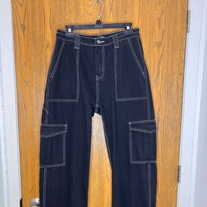 Cargo Carpenter Pants - Black